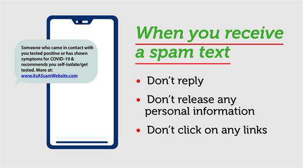 When You Receive a Spam Text When You Receive a Spam Text